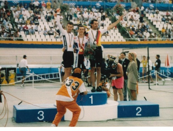 1992 Olympic Games Barcelona 3rd Place Mens Individual Pursuit Gary Anderson v2